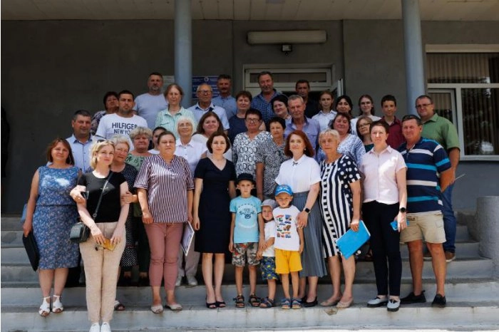 Șefa statului în raionul Taraclia: „Satul Ciumai este un bun exemplu al sprijinului pe care-l oferă Uniunea Europeană pentru dezvoltarea locală” 