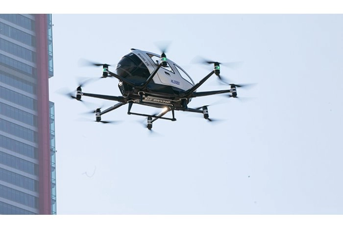 China a emis prima certificare din lume pentru taxiuri zburătoare