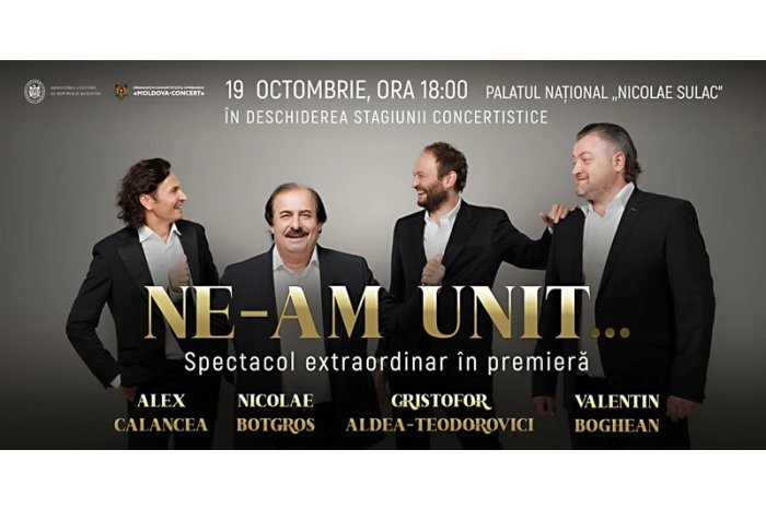 Palatul Național ”Nicolae Sulac” își deschide stagiunea cu o premieră