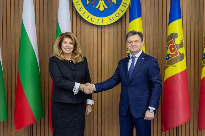 Intensificarea dialogului moldo-bulgar a fost discutată la întrevederea prim-ministrului cu vicepreședintele Bulgariei