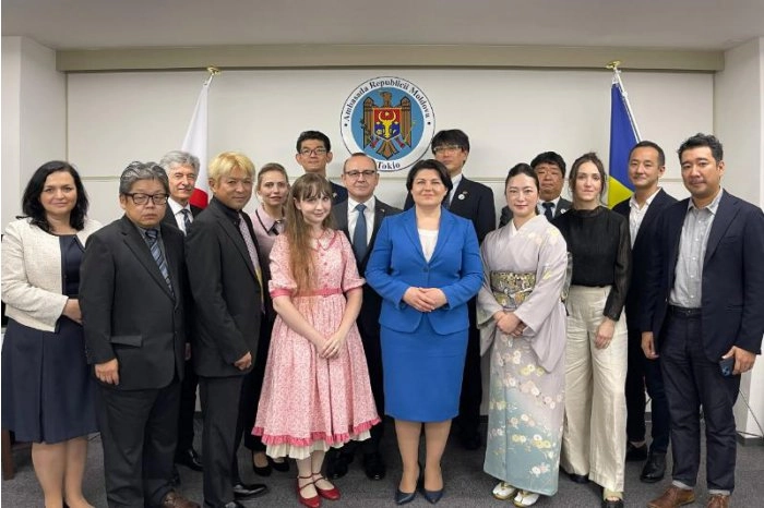 Natalia Gavrilița a discutat, la Tokyo, cu un grup de importatori ai vinurilor moldovenești