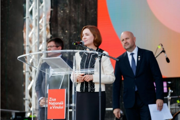„Industria vinicolă din R. Moldova are viitor”, a declarat Maia Sandu la Ziua Națională a Vinului