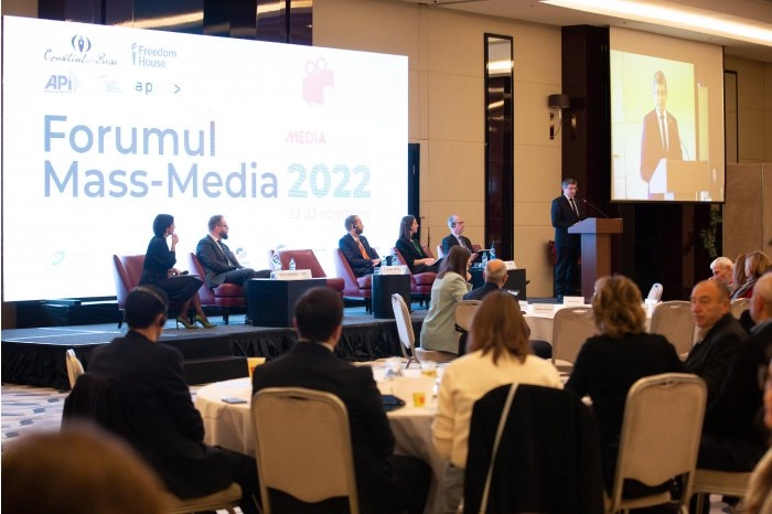 Președintele Parlamentului a participat la Forumul Mass-Media