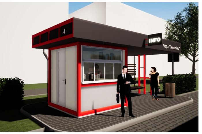 În municipiul Ungheni vor fi amenajate stații de așteptare moderne