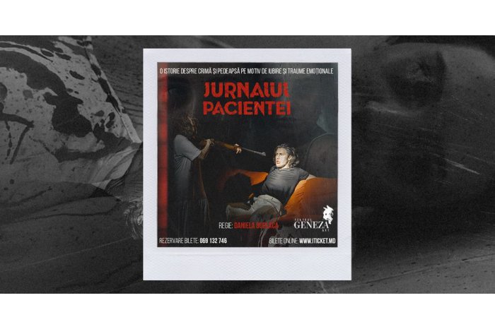 Teatrul ”Geneza Art” va prezenta un spectacol de Daniela Burlaca