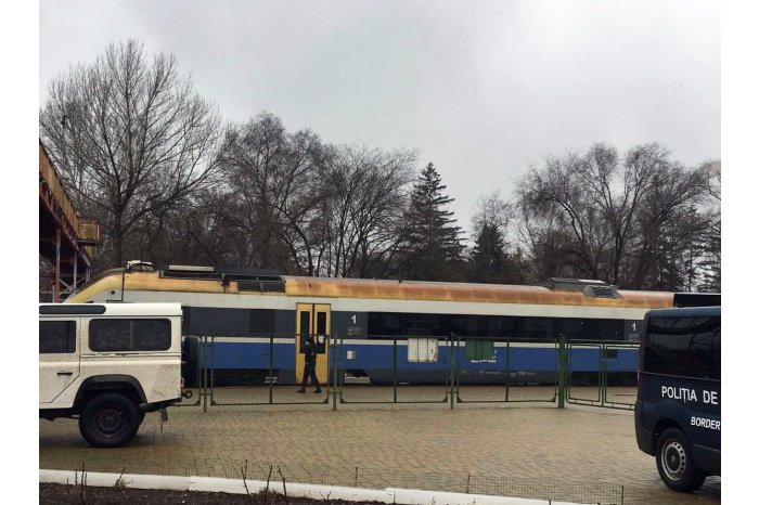 Primul tren cu refugiați a fost întâmpinat la Ungheni