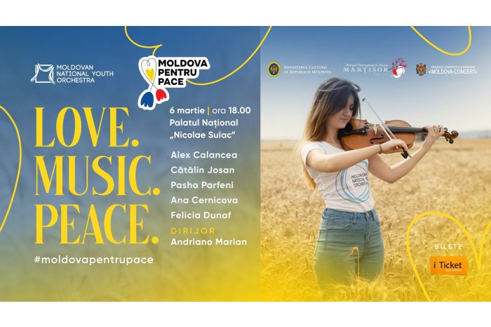 Mai multe concerte vor fi prezentate în weekend în cadrul Festivalului Internațional de Muzică ”Mărțișor”