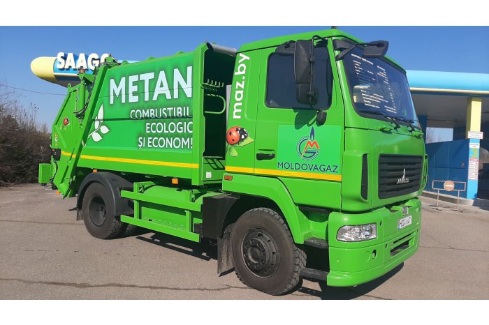 La Bălţi a început testarea unei autospeciale cu motor pe metan