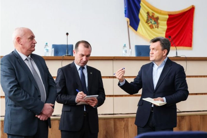 Prim-ministrul Dorin Recean s-a întâlnit la Briceni cu autoritățile publice locale și serviciile desconcentrate