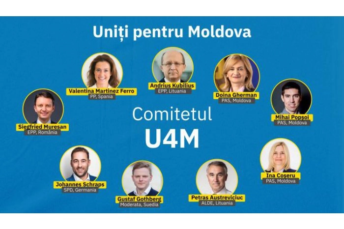 Mai mulți eurodeputați au creat Rețeaua „Uniți pentru Moldova”