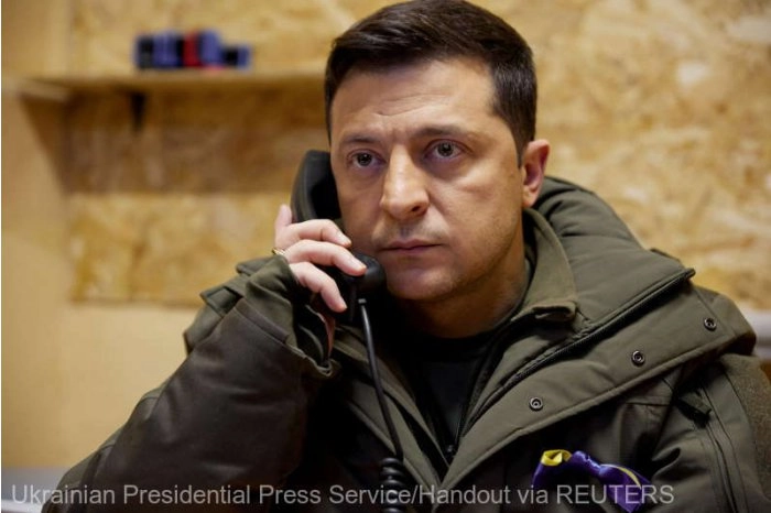 Macron îşi exprimă sprijinul pentru Zelenski înainte de summitul NATO