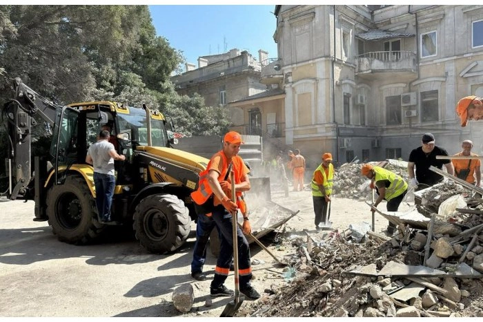 După șapte zile de atacuri cu rachete și drone, situația este mai calmă la Odesa