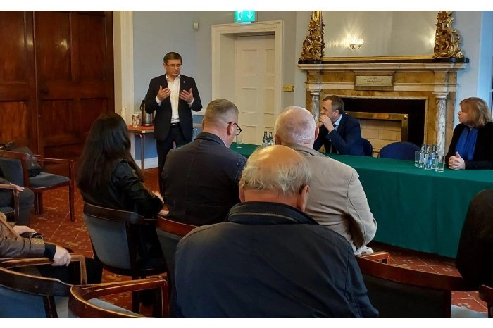 Speakerul Igor Grosu s-a întâlnit cu moldovenii stabiliți în Irlanda