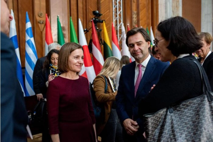 Șefa statului, la Platforma de Sprijin pentru Moldova: „Ceea ce vrem să creăm acum împreună cu UE este o comunitate care va construi și va dezvolta Moldova, ca într-o mare clacă”