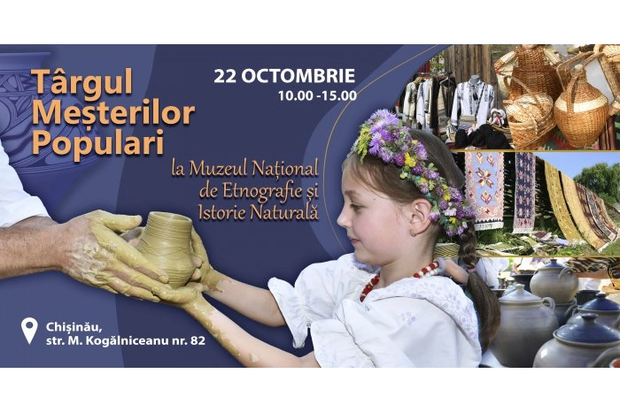 Muzeul Național de Etnografie și Istorie Naturală a găzduit un târg al meșterilor populari