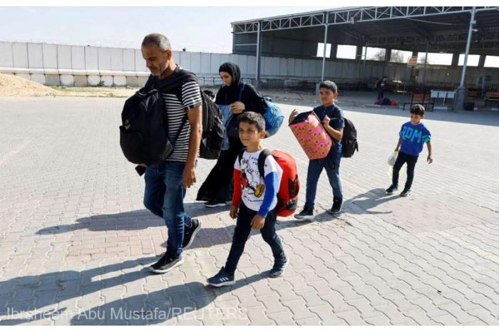 Terminalul Rafah s-a redeschis pentru străini şi cei cu dublă cetăţenie