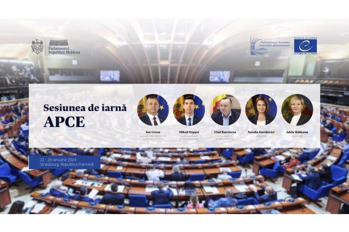 Deputați moldoveni vor participa la sesiunea de iarnă a Adunării Parlamentare a Consiliului Europei