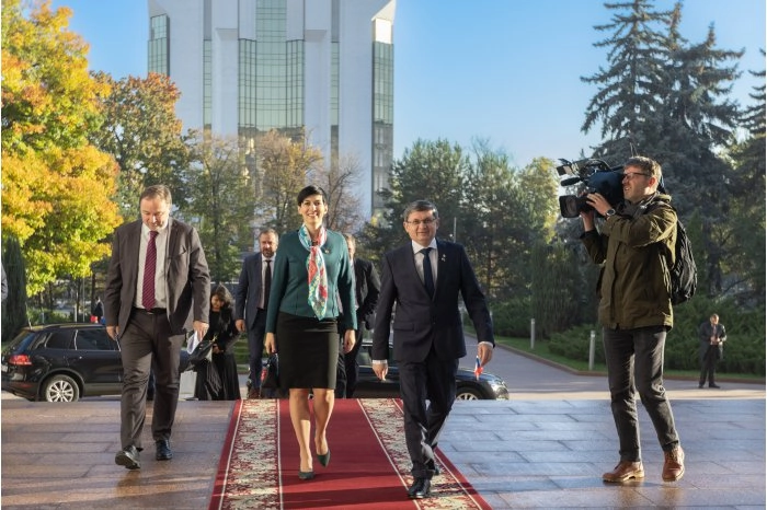 Speakerul Igor Grosu a avut o întrevedere cu președintele Camerei Deputaților a Parlamentului Republicii Cehe