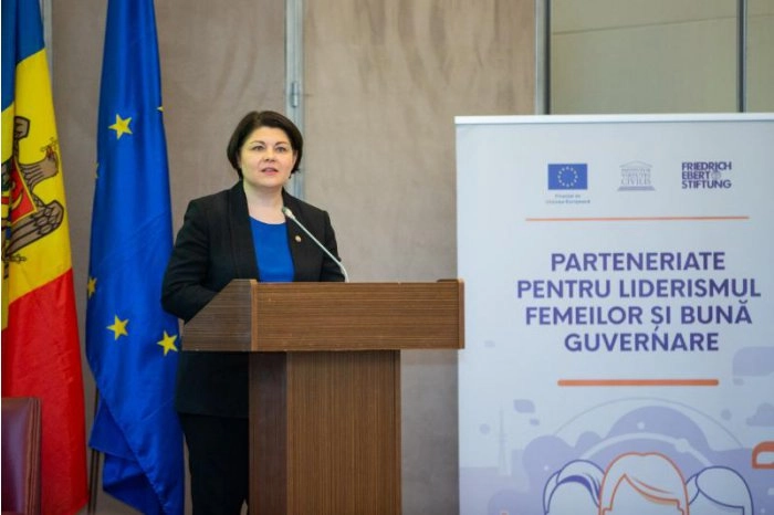 Premierul Natalia Gavrilița a participat la evenimentul de încheiere a celei de-a doua ediții a Academiei de Liderism „Femeile pentru buna guvernare”