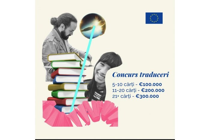 Europa Creativă a anunţat un concurs pentru traducerea operelor literare