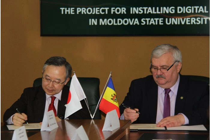 O bibliotecă digitală va fi creată la USM cu ajutorul Guvernului Japoniei