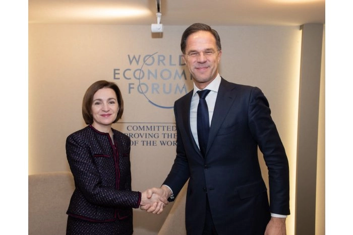 Președintele Maia Sandu a discutat cu premierul Regatului Țărilor de Jos, Mark Rutte