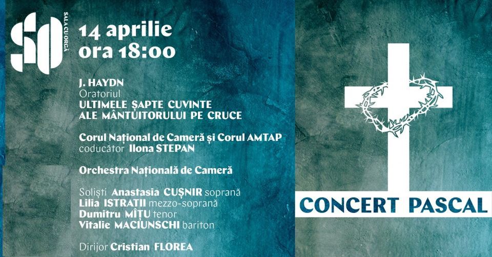 Un concert pascal va avea loc la Chișinău