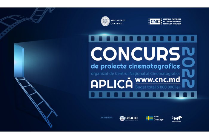 A fost lansat concursul pentru finanțarea proiectelor cinematografice