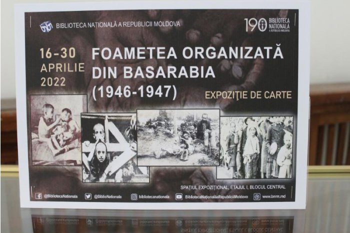 A fost deschisă o expoziție dedicată Zilei comemorării victimelor foametei organizate din anii 1946-1947