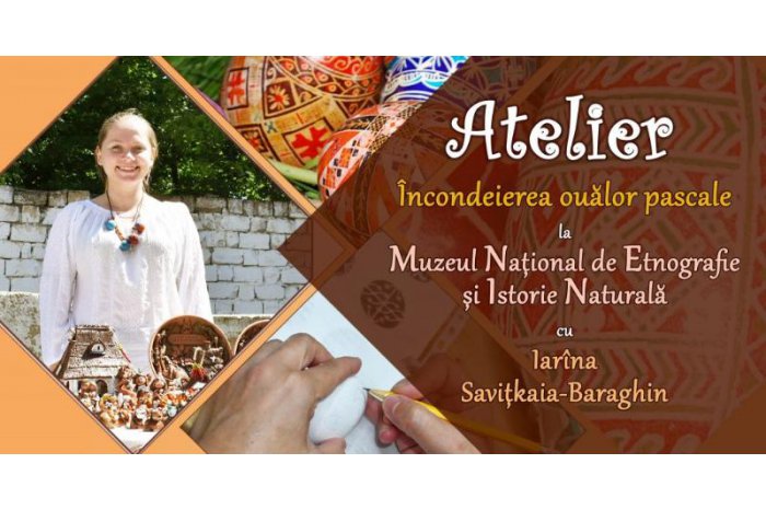 La un muzeu din capitală a fost deschis un atelier de încondeiere a ouălor pascale