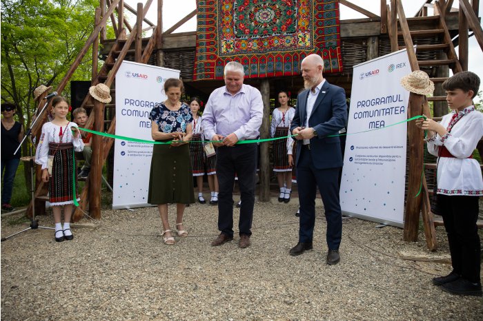 Străzile din Talmaza, Ștefan Vodă au fost iluminate cu sprijinul SUA