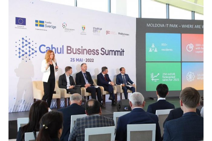 Dezvoltarea regiunii de sud a ţării a fost discutată la „Cahul Business Summit