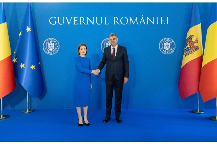 România susține solicitarea Republicii Moldova de a se asocia formatului de cooperare din cadrul Inițiativei celor Trei Mări, susține premierul român