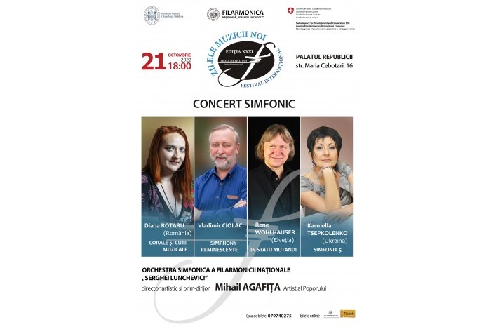 Festivalul Internațional „Zilele Muzicii Noi” a ajuns la cea de-a XXXI-a ediție