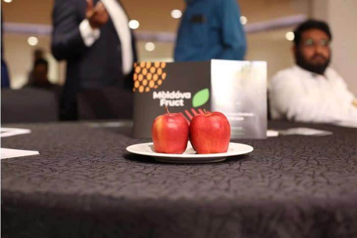 Primul container cu mere moldovenești din recolta anului 2022 a ajuns în India