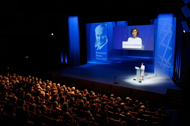 Discursul Președintei Maia Sandu la ceremonia de decernare a Premiului Reinhard Mohn 2025.