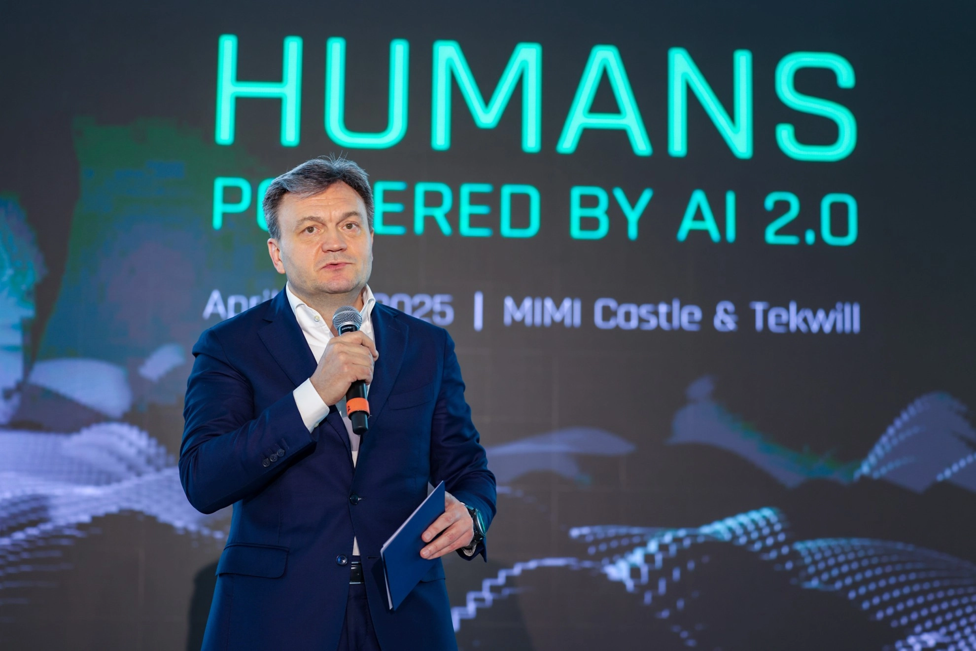 Premierul Dorin Recean, la Conferința „Inteligența Artificială & Big Data”: „Să transformăm Republica Moldova în cea mai tehnologizată versiune a sa”