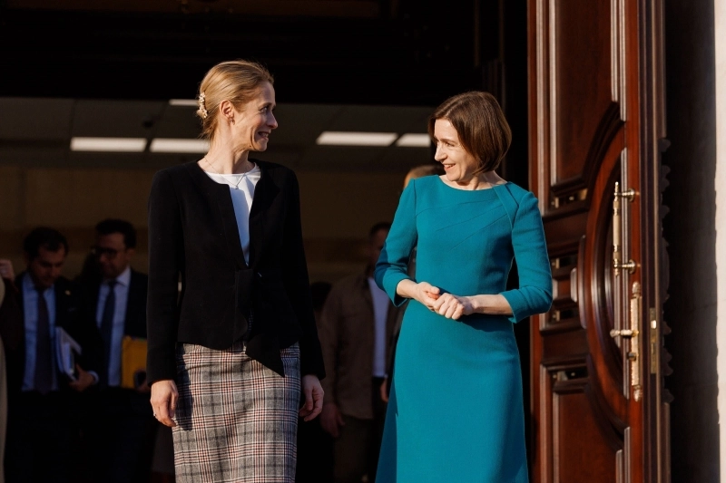 Președinta Maia Sandu a discutat cu Vicepreședinta Comisiei Europene, Kaja Kallas, despre consolidarea securității și protejarea integrității alegerilor