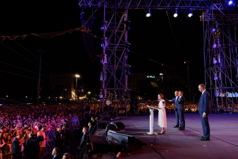 Mesajul Președintei Maia Sandu din Piața Marii Adunări Naționale, cu prilejul Zilei Independenței Republicii Moldova