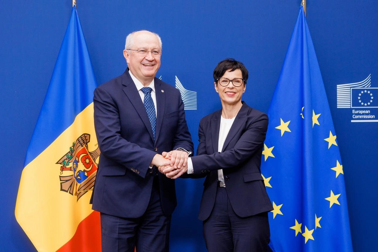 Premierul Alexandru Munteanu, la întrevederea cu Marta Kos, Comisara europeană pentru Extindere: „Moldova demonstrează zi de zi că poate îndeplini angajamentele necesare pentru a deveni stat european”