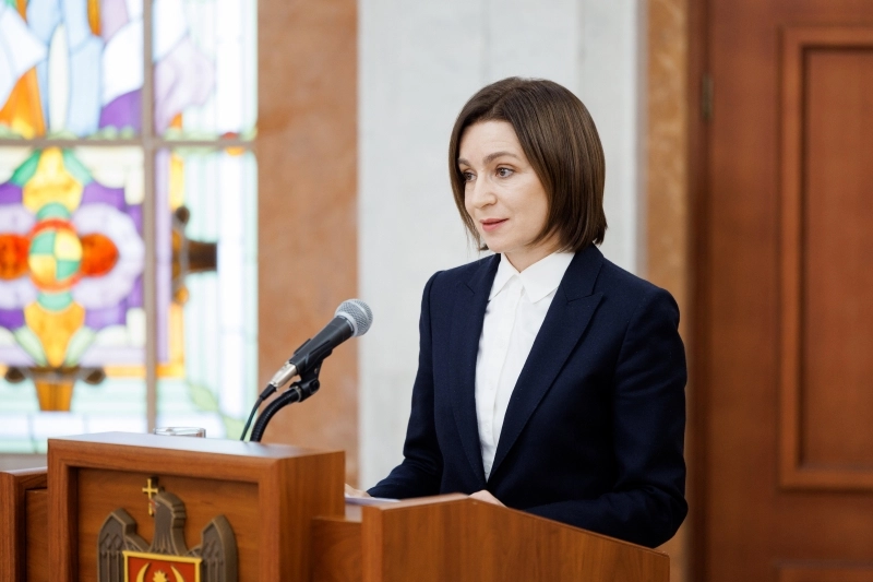 Mesajul Președintei Maia Sandu la conferința de presă la început de an