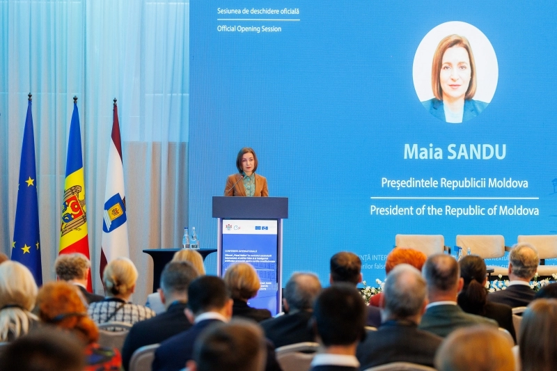 Președinta Maia Sandu: ,,Ceea ce nu este permis offline nu poate fi permis online’’