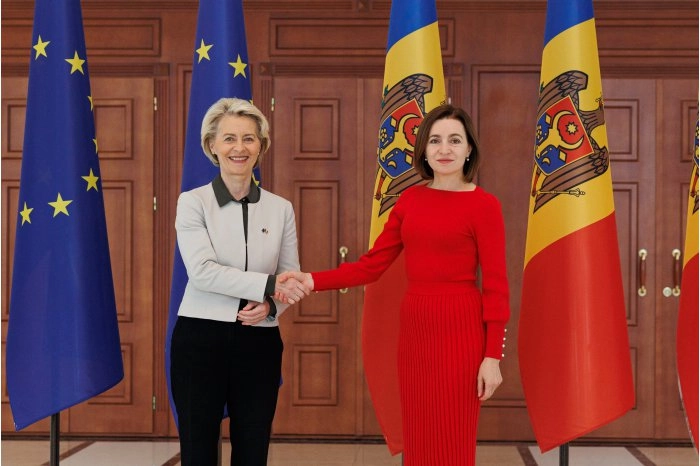 Președintele Comisiei Europene, Ursula von der Leyen, în vizită la Chișinău