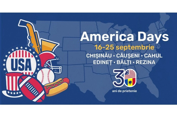 Şase oraşe din R. Moldova vor participa la evenimentul America Days