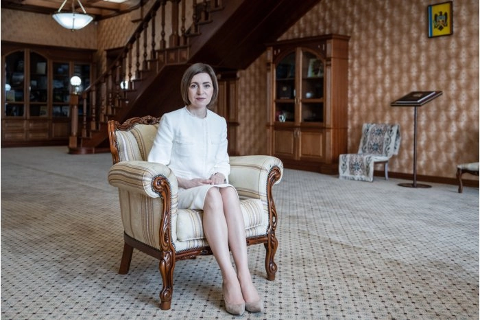 Maia Sandu a anunțat că va candida pentru un nou mandat de președinte al țării