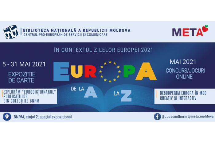 O expoziție dedicată Zilelor Europei a fost deschisă la Biblioteca Națională