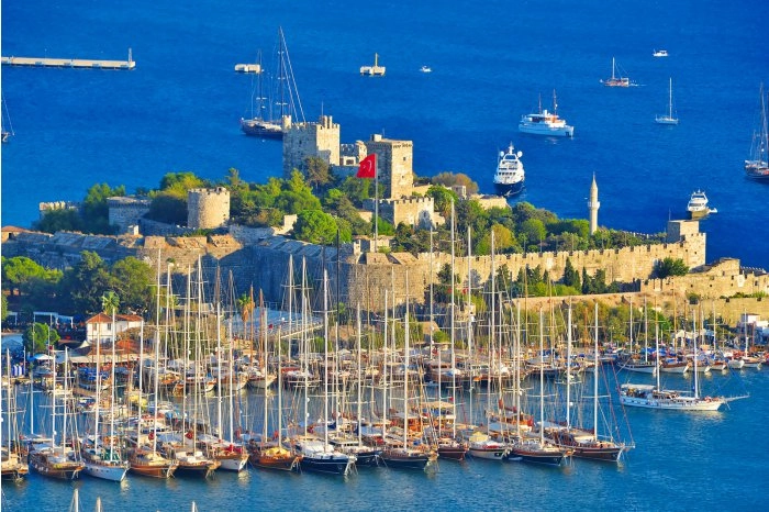 Cele mai frumoase obiective turistice aflate între Marea Egee și Marea Mediterană se întâlnesc la Bodrum