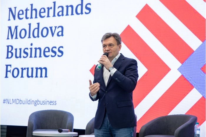 Prim-ministrul Dorin Recean, la Forumul de afaceri moldo-olandez: „Guvernul creează un mediu sigur și confortabil pentru dezvoltarea afacerilor”