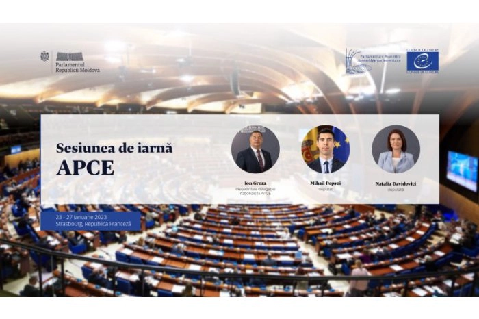 Un raport privind onorarea angajamentelor de către R. Moldova va fi prezentat la APCE