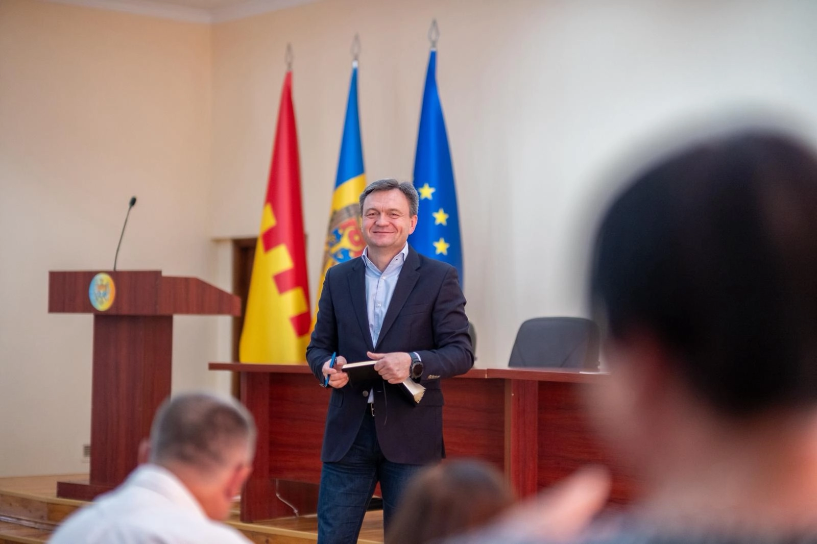 Premierul Dorin Recean, la Cahul: „Vom continua să avem grijă de oameni, de țară și de localitățile noastre”